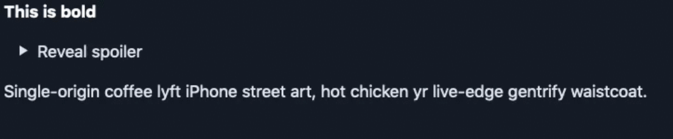 spoiler component